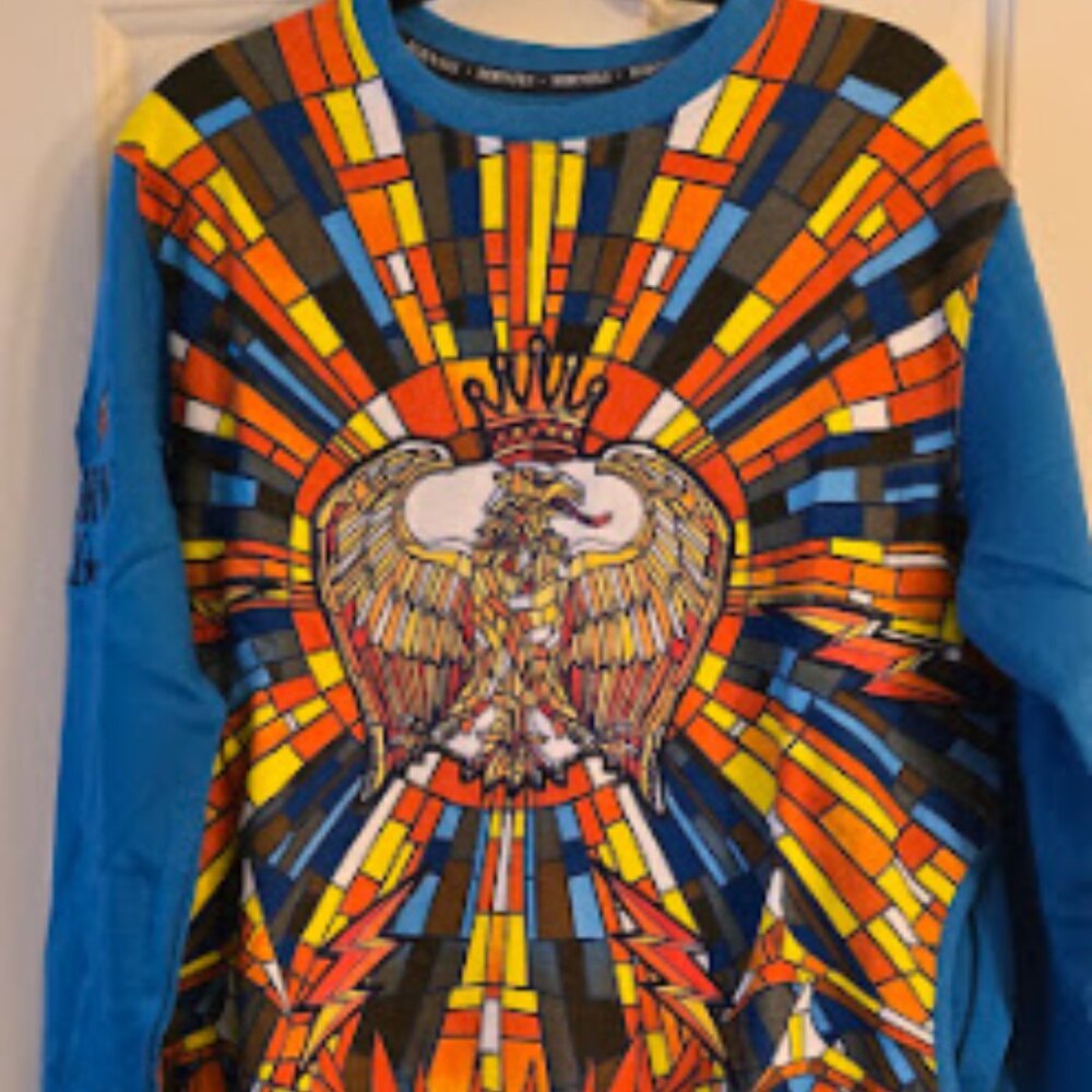 BORN FLY LOOSE FITTING SWEAT SHIRT- ALL HAIL THE MOST FLY